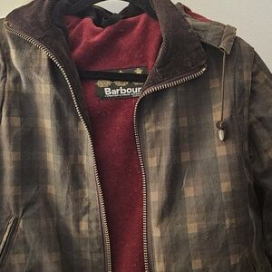 Barbour Brown Check Jacket